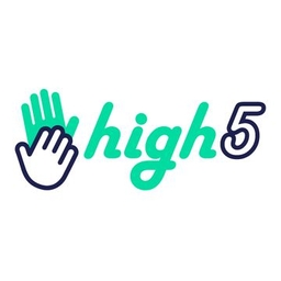 Grafik - stážista - High Five studio logo